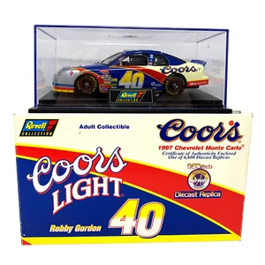 Revell Nascar #40 Robby Gordon Coors Light Chevy Monte Carlo 1:24 Diecast - Picture 1 of 12