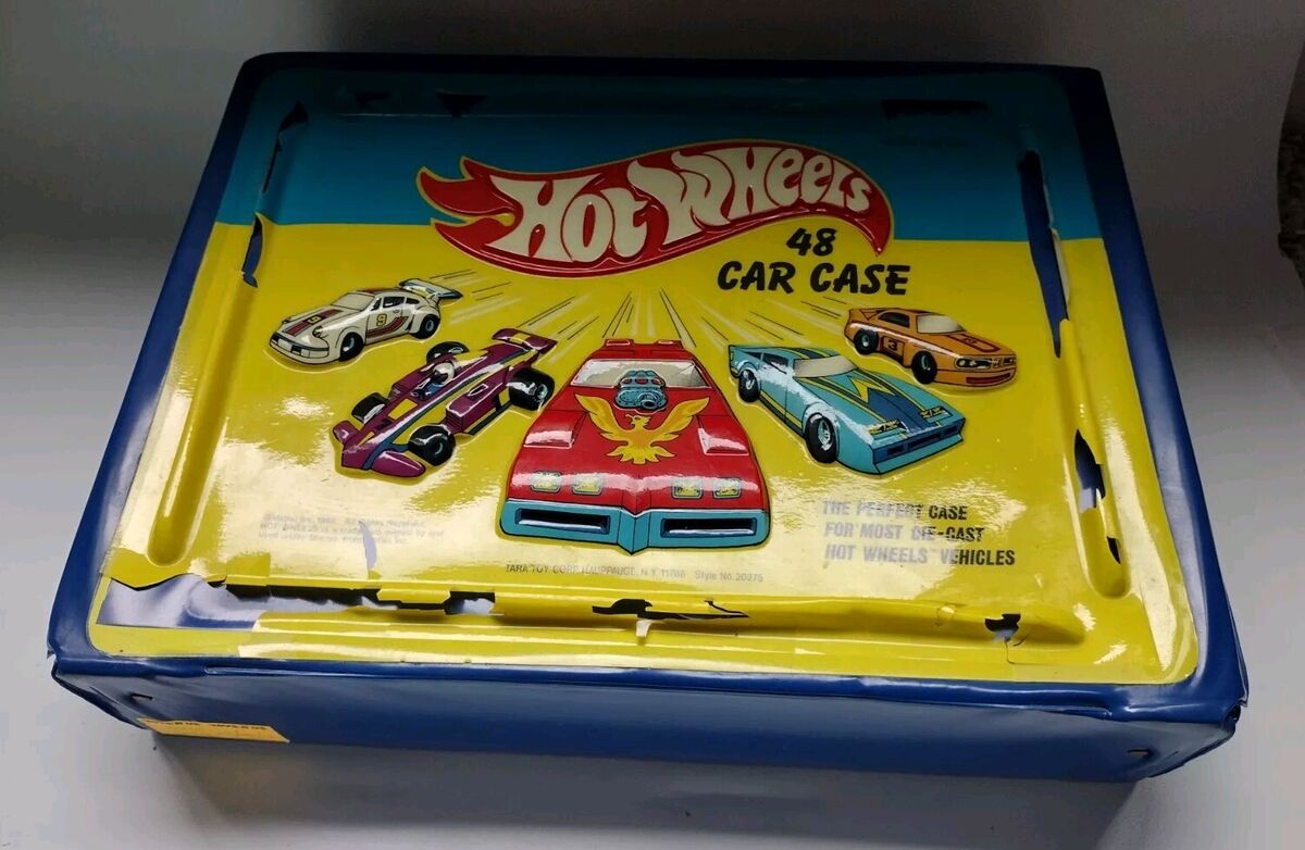 Hot Wheels 48 Car Case In Vintage Manufacture Diecast Cars Hot Wheels 48 Car Case In Vintage Manufacture Diecast Cars