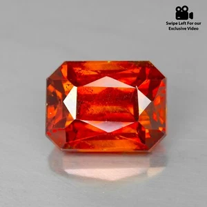 3.40 Ct Ultra Rare ! Sparkling Sphalerite Gemstone 100% Natural From Spain - Picture 1 of 6