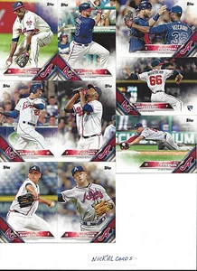 Juego de equipo 2016 Topps 2 Atlanta Braves Matt Marksberry RC Beckham Foltynewicz 11 - Imagen 1 de 1