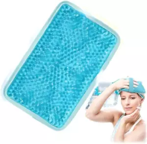 Gel Beads Ice Pack with Strap - Reusable Hot & Cold Compress for Knee, Shoulder, - Picture 1 of 12