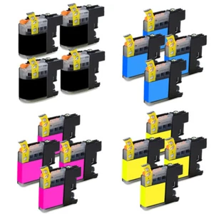 Tinta compatible non oem LC123XL LC121 XL para impresoras Brother DCP MFC - Imagen 1 de 6