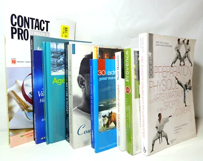 5. Déstockage Librairie. Gros lot livres anciens modernes. Santé-Histoire-Roman - Photo 1/4