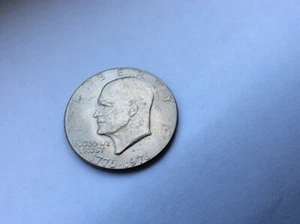 1976 D Eisenhower zweihundertjähriger Dollar Typ 1 Ike postfrisch US-Münze #151 - Bild 1 von 2