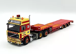 Volvo F12 globetrotter 6x2 semi low loader "Torben Rafn" WSI truck models 1:50 - Picture 1 of 9