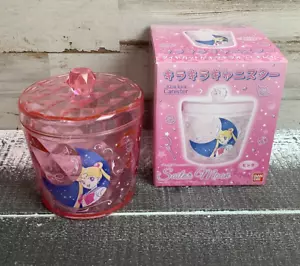 Bidone Sailor Moon rosa con luna blu - Foto 1 di 5