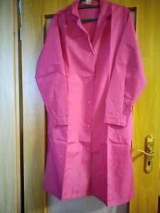 Nylon Blouse Kittel Fuchsia Gr M 42/44 Von db Vetpro Frankreich - Bild 1 von 5