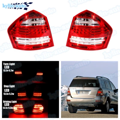 For Benz X164 GL320 GL350 GL450 GL550 US 2006-2011 Pair Rear Tail Lamp Light - Image 1 of 4