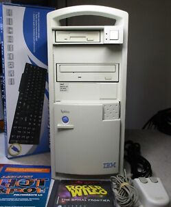 IBM Aptiva Windows 95 DOS Retro Gaming Computer Restore Disk/CD + Space Quest 6!