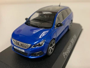 Norev Peugeot 308 SW GT 2020 Vertigo Blue 1/43 473940 1223 - Picture 1 of 4