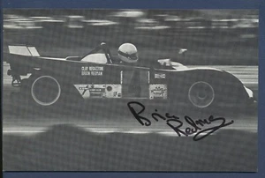 BRIAN REDMAN - Formula 1 - AUTOGRAPHED - 5x8 cut from a program or magazine --a - Picture 1 of 1
