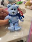 Genuine Original Ty Baby Jingle Beanies Collection 1999 Holiday Teddy Ornament