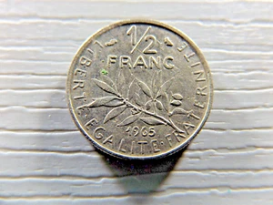 France 1965 1/2 Franc - Picture 1 of 2