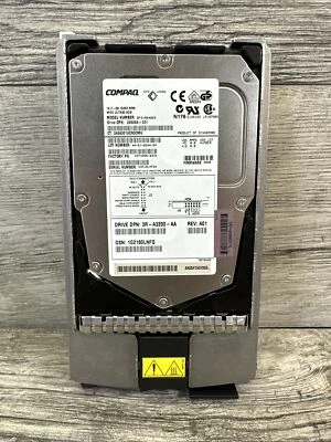 COMPAQ 18.2GB WIDE ULTRA3 SCSI DRIVE - BF01864663 - 235065-001 - 9T4006-023 #N-7 - Image 1 of 4