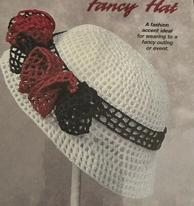 ~CHRISTMAS ~ “Fancy Hat” CROCHET PATTERN~ - Picture 1 of 2