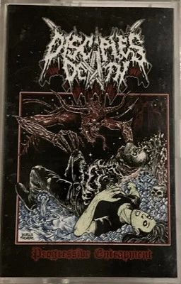 Disciples Of Death - Progressive Entrapment Cassette 2021 Stump Grinder Records  - Image 1 of 3