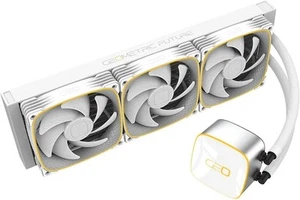 Eskimo Junior - 360mm AIO CPU Liquid Cooler- 3xRGB Squama 2503W White/ USA - Afbeelding 1 van 8