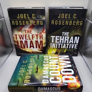 Joel C. Rosenberg The Twelfth Imam Series Trilogy Set Novels Hardback Books - Picture 1 of 4