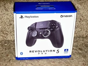 NUOVO Nacon Revolution 5 Pro Nero Controller Wireless Nero per PS5, PS4 e PC - Foto 1 di 8