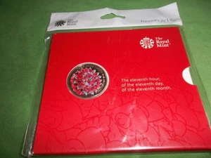 Royal Mint £5.00 The eleventh hour of the eleventh day of the eleventh month - Picture 1 of 3