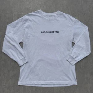 Maglietta Brockhampton Saturation Taglia Large Band Concerto Promo 2017 Pop Rap Tee - Foto 1 di 13