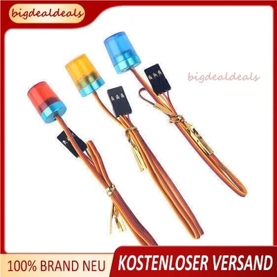 Auto RC LED Warnleuchte Rundumleuchte Rundumlicht Lampe 5 LED Aluhalterung DE - Bild 1 von 4