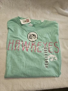 Camiseta de manga larga Iowa Hawkeyes para mujer, nueva con etiquetas, talla mediana  - Imagen 1 de 6