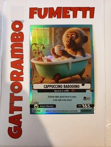 Cappuccino Babooino 107/150 - Holo - Italian Brainrot Allucinazione Cosmica- New - Picture 1 of 2