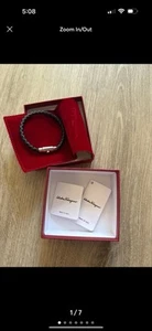 Salvatore Ferragamo Leather Bracelet - Picture 1 of 7