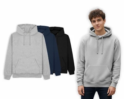 Unisex Hoodie Men’s Women’s Fleece Pullover Hooded Sweatshirt with Phone Pocket - Image 1 of 4