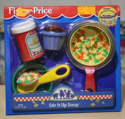 VINTAGE 1997 Fisher Price STIR IT UP SOUP #73337 *NEW - Image 1 of 4