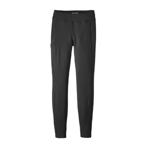 Patagonia Crosstrek Bottoms Pants Womens Large Black Thermal Polartec - Picture 1 of 12