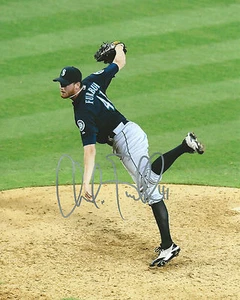 GFA Seattle Mariners CHARLIE FURBUSH Signed 8x10 Photo C3 COA - Picture 1 of 1
