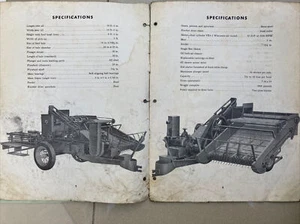 Frühe New Holland Ballenpresse mit Wisconsin Motor Bedienungsanleitung ohne Deckel - Bild 1 von 4