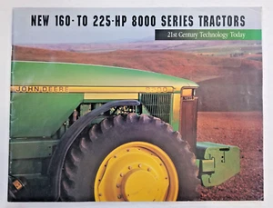 Folleto de ventas de tractores serie 8000 John Deere - 1994 - Imagen 1 de 8