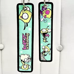 Invader Zim Schlüsselanhänger Gir Nickelodeon Merchandise Figur Vintage Cartoon Network - Bild 1 von 8