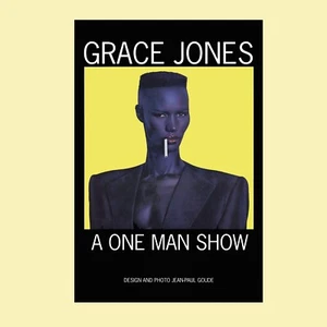 Large GRACE JONES One Man Show Art Poster - Picture 1 of 5