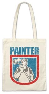 Painter I Stofftasche Einkaufstasche Artist To Paint Handcraft Craft Craftsmen - Picture 1 of 1