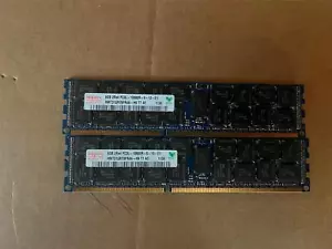 HYNIX 16GB (2X8GB) HMT31GR7BFR4A-H9 PC3L-10600R SERVER MEMORY RAM F1-3(12) - Picture 1 of 3