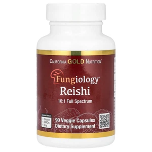 Reishi (Ganoderma lucidum), Full Spectrum, Certified Organic, 90 Veggie Capsules - Picture 1 of 6