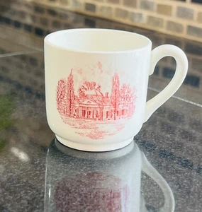 Vintage Wedgwood Monticello Demitasse Teetasse Home of Thomas Jefferson - Bild 1 von 7