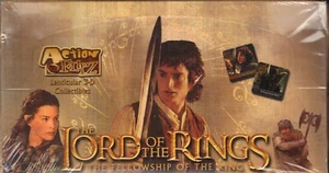 Lord of the Rings Fellowship of the Ring 3-D Action Flipz Sealed Box 24 pks - Picture 1 of 2