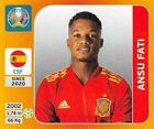 Panini Euro 2020 2021 Tournament Stickers #455-678 Spain France Portugal Poland