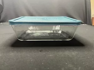 Pyrex - Plato cuadrado de vidrio #7212 - 11 tazas y almacenamiento verde más tapa - Imagen 1 de 7