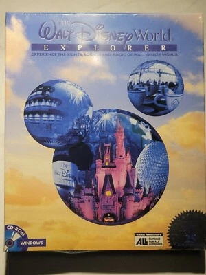 Walt Disney World Explorer 25th Anniversary (PC CD-ROM, 1996, Big Box) - Image 1 of 4
