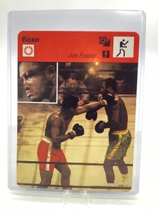 1976-80 French Sportcaster 16 265 #32-14 Joe Frazier/Muhammad Ali - Bild 1 von 2