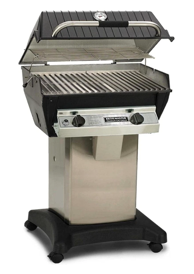 Parrilla infrarroja Broilmaster LP, R3 en carro de acero inoxidable, PCB1 Foto 1 de 4