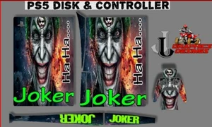 Joker Character Play Station 5 Decal Glossy - Picture 1 of 1
