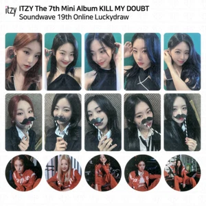 ITZY KILL MY DOUBT Soundwave 19. Online Lucky Draw Fotokarte Benefiz Untersetzer - Bild 1 von 48