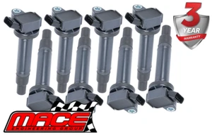 8 X STD REPLACEMENT IGNITION COIL FOR TOYOTA LANDCRUISER UZJ100R 2UZ-FE 4.7L V8 - Picture 1 of 1